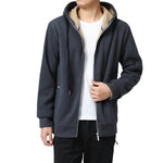 ArcticWool™ Élégance – Manteau d'Hiver en Laine d'Agneau pour Hommes