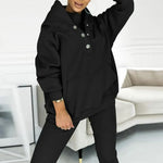 Damen-Set "Cosy Chic" – Hoodie + Jacke + Hose – 3-teilig
