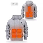 ThermaHeat™ Prestige Hoodie – Capuche & Température Ajustable pour Hommes