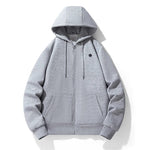 ThermaHeat™ Prestige Hoodie – Capuche & Température Ajustable pour Hommes